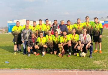 Футбольная команда из Переясловской выиграла первенство района